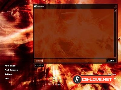 Скачать тему Red Future для CS 1.6