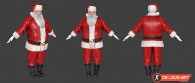 Скачать модель Деда Мороза для CS:GO