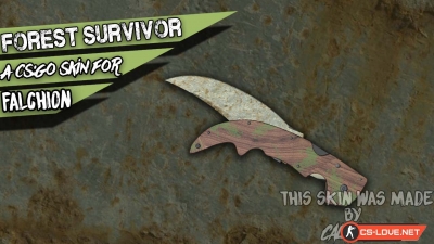 Скачать модель Falchion "Forest Survivor" для CS:GO