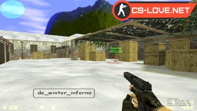 Скачать карту de_winter_inferno для CS 1.6