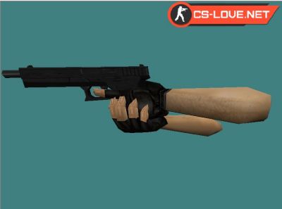Скачать модель оружия Glock «Retexture» для CS 1.6