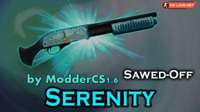 Скачать модель оружия M3 Sawed Off Serenity для CS 1.6