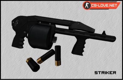 Скачать модель оружия XM1014 Striker Shotgun для CS 1.6
