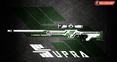Скачать модель оружия AWP Supra для CS 1.6
