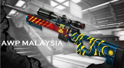 Скачать модель оружия AWP Malaysia для CS 1.6