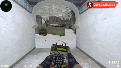 Скачать модель Новогодняя бомба из CS:GO для CS 1.6