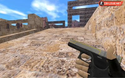 Скачать модель оружия HD Glock Technical для CS 1.6