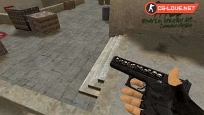 Скачать модель оружия HD Glock Sacrifice: Patina для CS 1.6