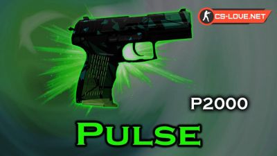 Скачать модель оружия P2000 Pulse (Пульс) для CS 1.6