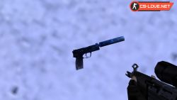 Скачать модель оружия HD USP Frostbite для КС 1.6 - Изображение №21