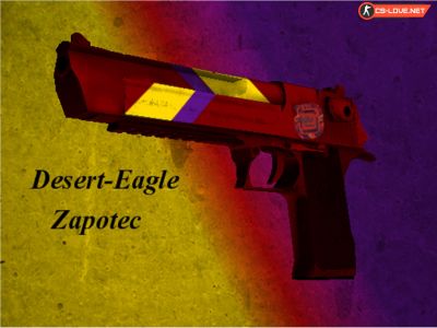 Скачать модель оружия Deagle Zapotec для CS 1.6