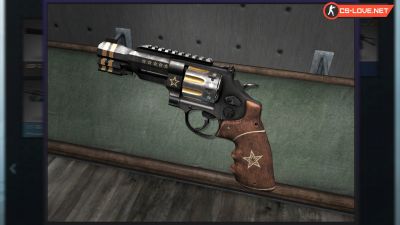 Скачать модель оружия HD R8 Revolver Comrade для CS 1.6