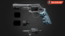 Скачать модель оружия HD R8 Revolver Grip для КС 1.6 - Изображение №21