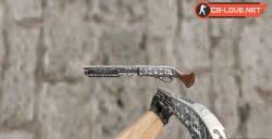 Модель оружия HD Sawed-Off Royal Silver для КС 1.6 - Изображение №21