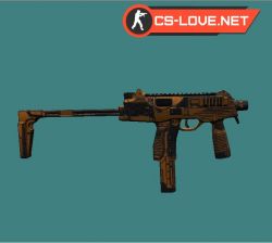 Модель оружия HD MP9 Colony 01 Orange для КС 1.6 - Изображение №21