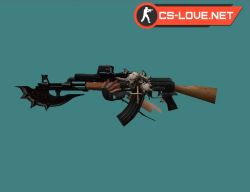 Скачать модель оружия AK-47 Skull для КС 1.6 - Изображение №21