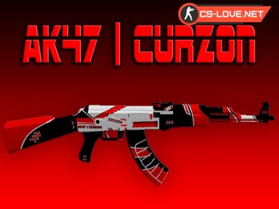 Скачать модель оружия AK-47 Curzon для CS 1.6