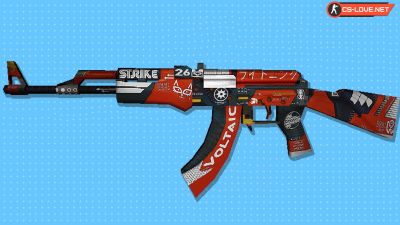 Скачать модель оружия AK-47 Bloodsport для CS 1.6