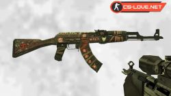 Скачать модель оружия HD AK-47 Demon Hunter для КС 1.6 - Изображение №21