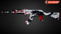 Модель оружия HD AK-47 WarZilla Red Rage для КС 1.6 - Изображение №20