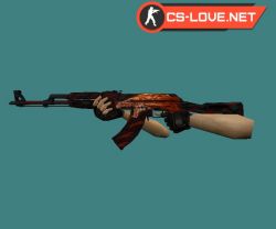 Скачать модель оружия AK-47 Howl (стандарт) для КС 1.6 - Изображение №21