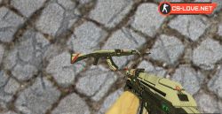 Скачать модель оружия HD AK-47 Sci Fi Red для КС 1.6 - Изображение №21
