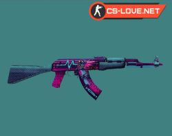 Скачать модель оружия HD AK-47 Neon Rider IV для КС 1.6 - Изображение №20