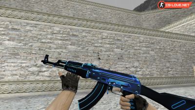 Скачать модель оружия HD AK-47 Ambient для CS 1.6