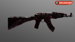 Скачать модель оружия HD AK-47 Ruby Forged для КС 1.6 - Изображение №21