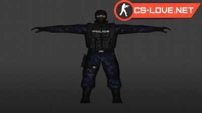 Скачать модели Солдаты в синем камуфляже для CS 1.6