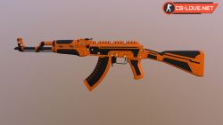 Скачать модель оружия HD AK-47 Architect для КС 1.6 - Изображение №20