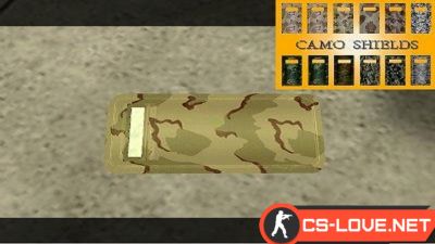 Скачать модель щита Camo Shields v2.0 для CS 1.6