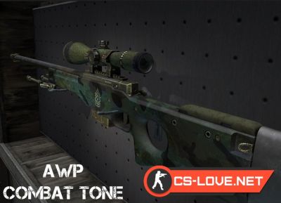 Скачать модель оружия AWP "AWP - Combat Tone" для CSGO