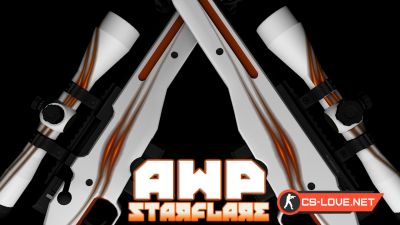 Скачать модель оружия AWP "AWP - Starflare" для CSGO