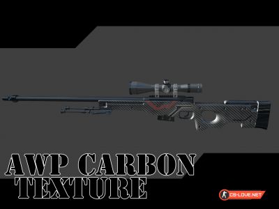 Скачать модель оружия AWP "AWP CARBON" для CSGO