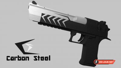 Скачать модель оружия Desert Eagle "Desert eagle: Carbon Steel" для CSGO