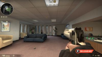 Скачать модель оружия Desert Eagle "Deagle on the PROinTHAhoodS animations" для CSGO