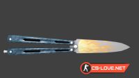 Скачать модель ножа "Flamin' Blue" для CSS - Изображение №17