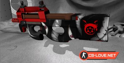 Скачать модель оружия P90 "Download : P90 - Pride (Fullmetal Alchemist Brotherhood)" для CSGO