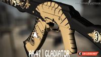 Скачать модель оружия АК-47 "AK-47 | GLADIATOR" для CSGO - Изображение №18