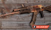 Скачать модель оружия АК-47 "AK-47 | Outlaw" для CSGO - Изображение №20