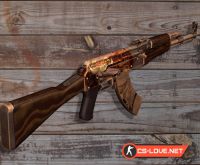 Скачать модель оружия АК-47 "AK-47 | Outlaw" для CSGO - Изображение №18