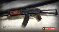 Скачать модель оружия АК-47 "AKS-74U" для CSGO - Изображение №17