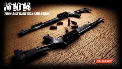 Скачать модель оружия XM1014 "M1014 Auto Shotgun" для CSS