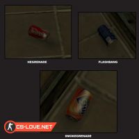 Скачать модель гранаты "Soda Can Pack" для CSS - Изображение №18