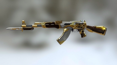 Скачать модель AK-47 "Knife Royal Guard" для CS:GO