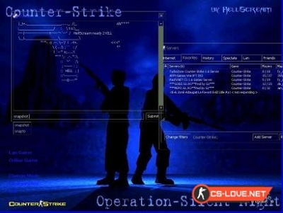 Скачать тему Operation Silent Night для CS 1.6