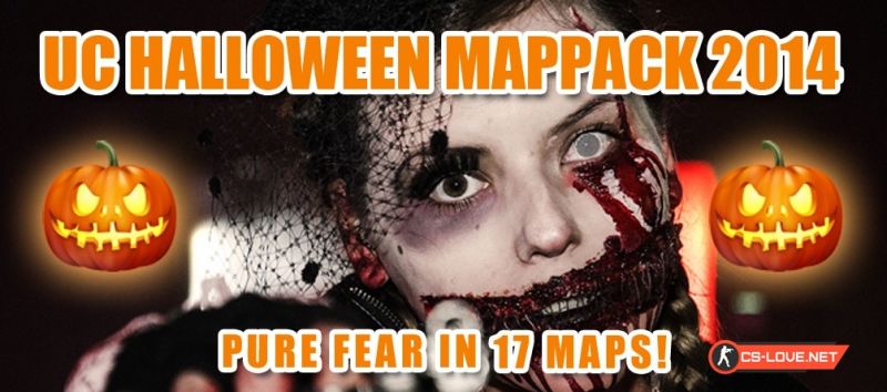 Скачать сборник карт "UC Halloween Mappack" для CSS