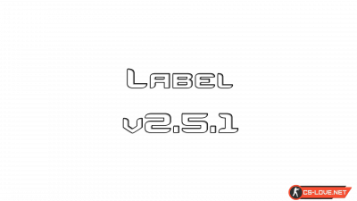 Скачать модуль Label v2.5.1 для плагина Levels Ranks для сервера CS:GO