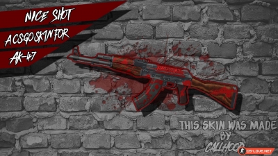 Скачать модель AK-47 "Nice Shot" для CS:GO